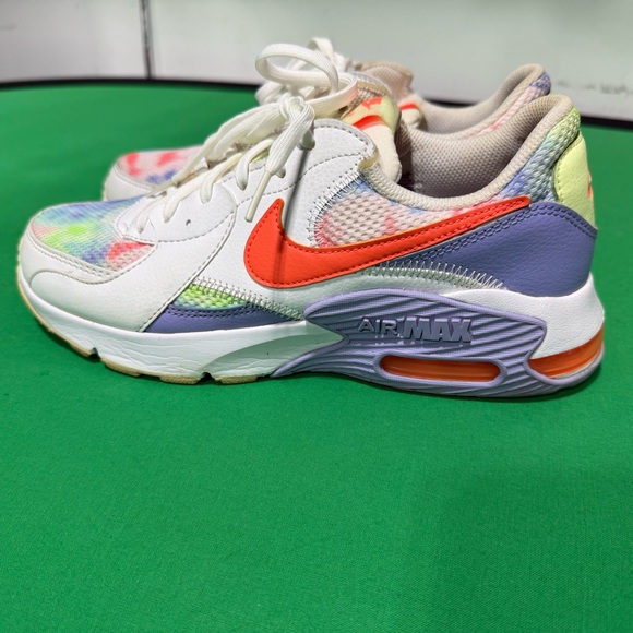 Nike Air Max Excee Shoes Womens US9 White Multicolor Tie Dye Sneakers DD9671-900 - Picture 10 of 10